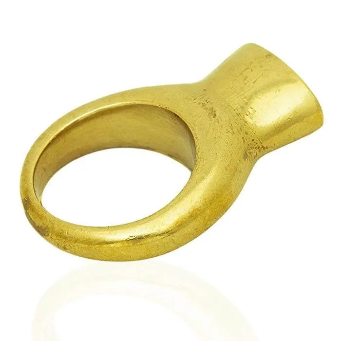 Nysa Brass Ring