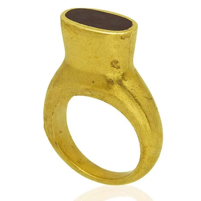 Nysa Brass Ring