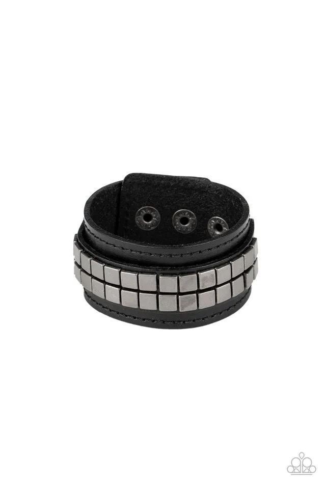 Paparazzi Bracelet ~ Engine Room - Black