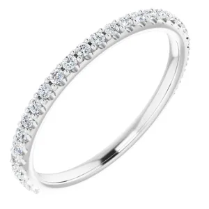 Platinum Accented Matching Band