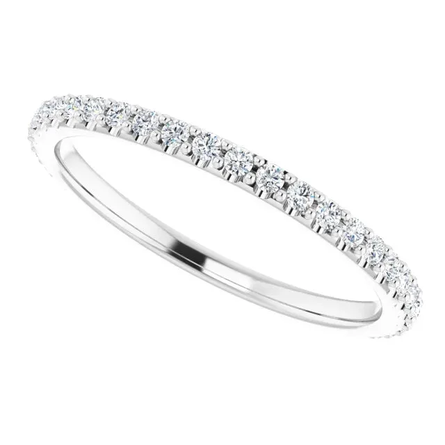 Platinum Accented Matching Band