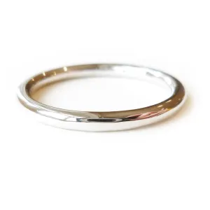 Platinum ring - perfect as a modern wedding ring