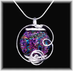 Purple Freeform Pendant