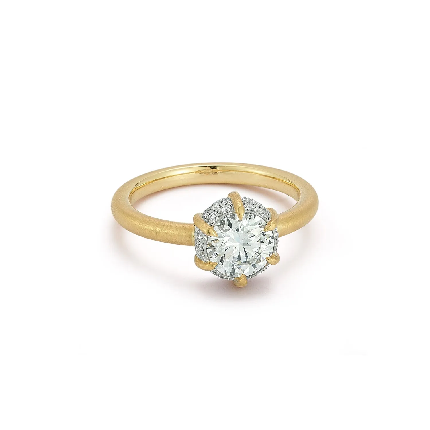 Scarlett Round Solitaire Ring (1.45tcw)