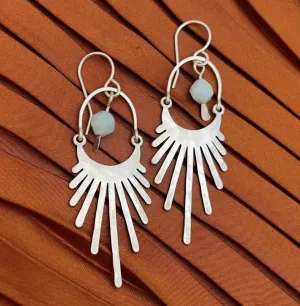 Silver Pacific Earrings