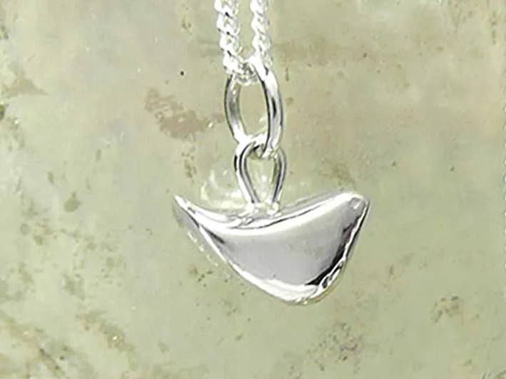 Silver Pendant - Baby Bird