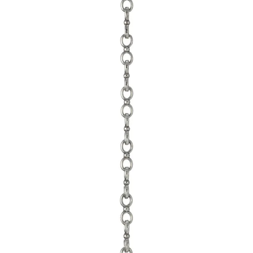 Sterling Silver Double Loop Chain