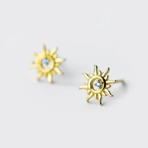 Sun Earring Gold