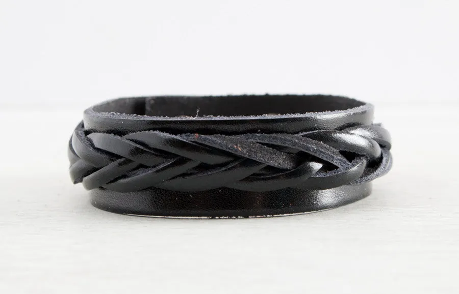 The Braided Leather Bracelet Collection