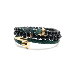 The Green Nail and Obsidian Stack