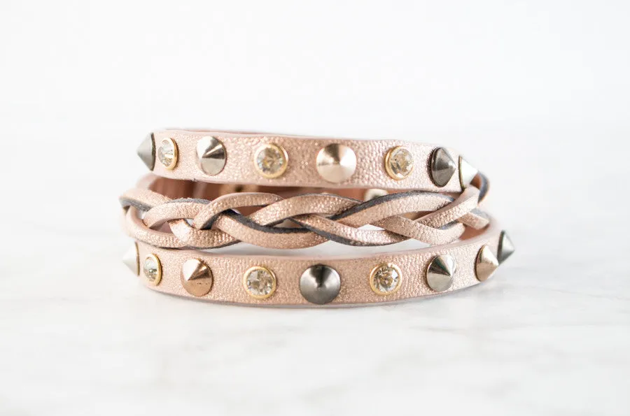 The Magnolia Collection | Genuine Leather Bracelets