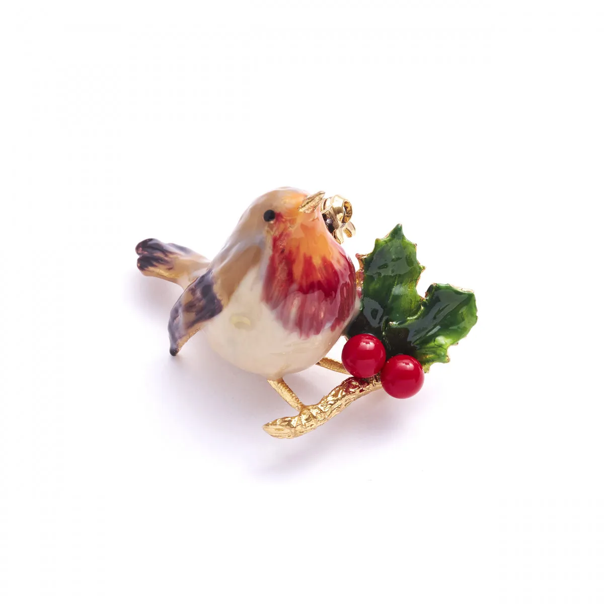 The Robin Brooch