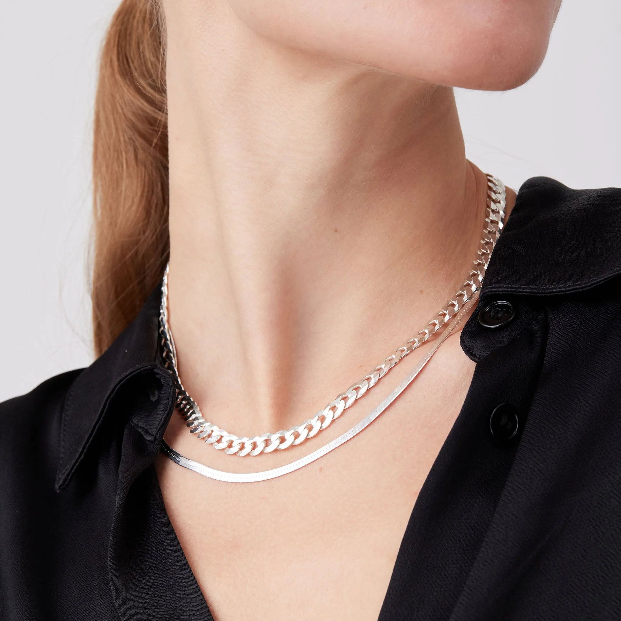 Thin Herringbone Chain