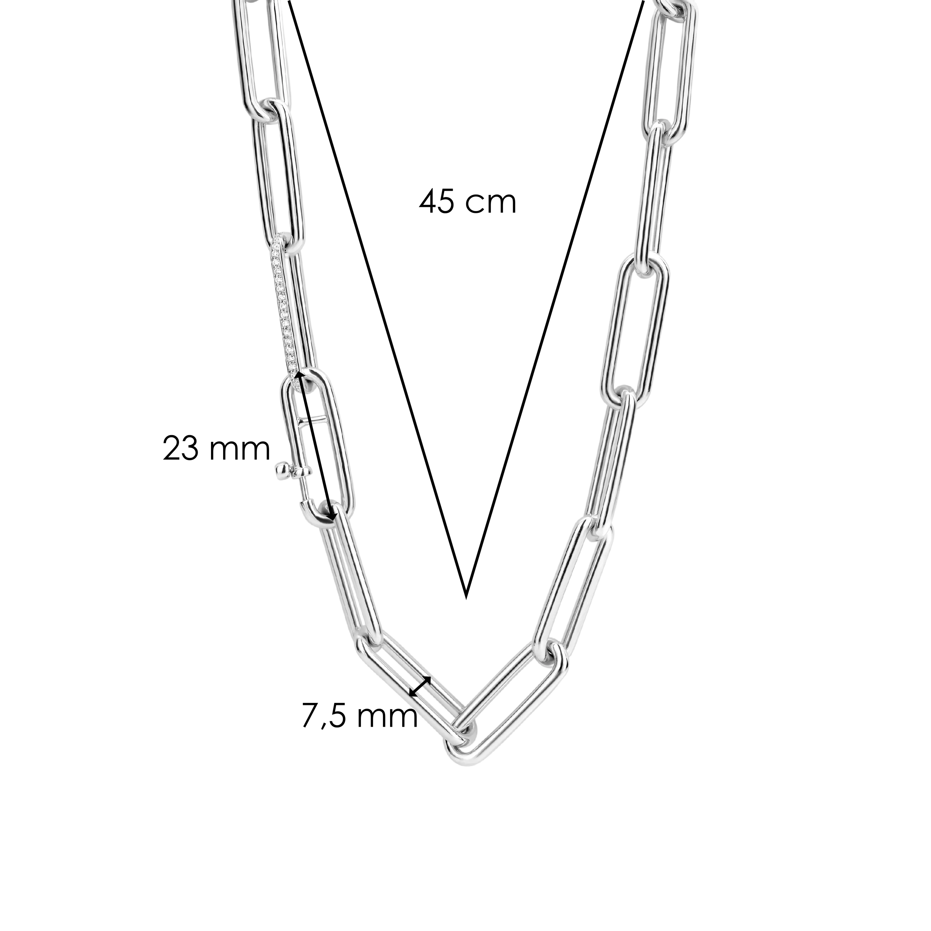 TI SENTO Necklace 3937ZI