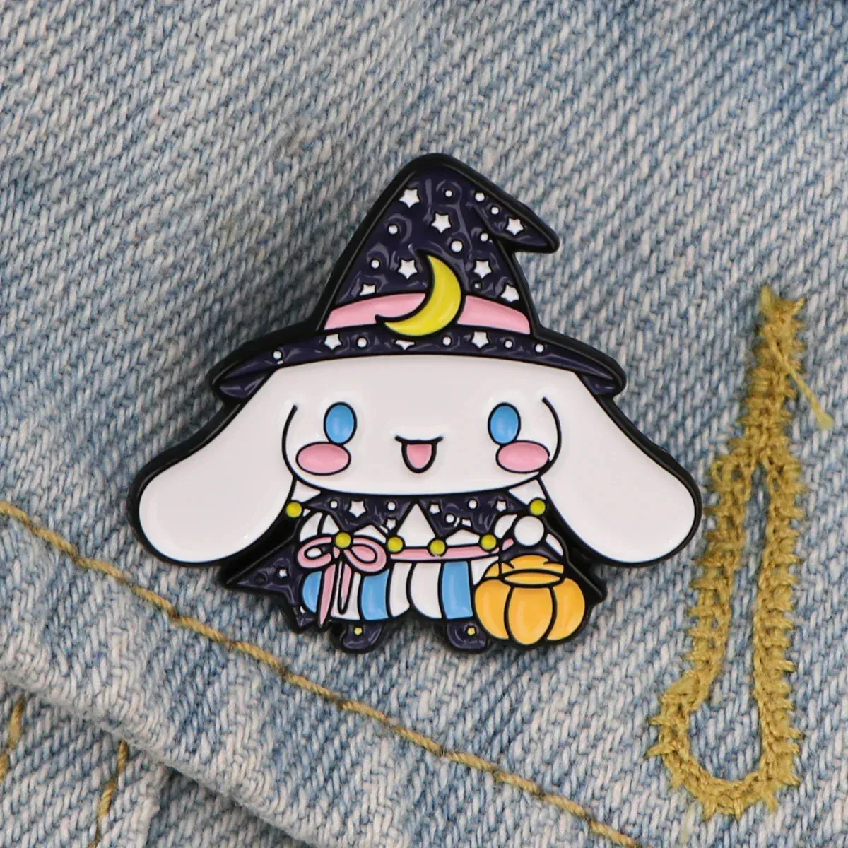 Trick or Treat Cinna Enamel Pin