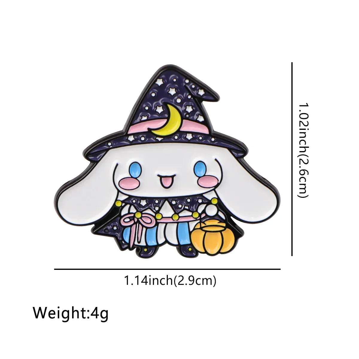 Trick or Treat Cinna Enamel Pin