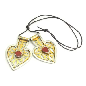 Turkmen Asyk Heart/Cordiform Pendants 2